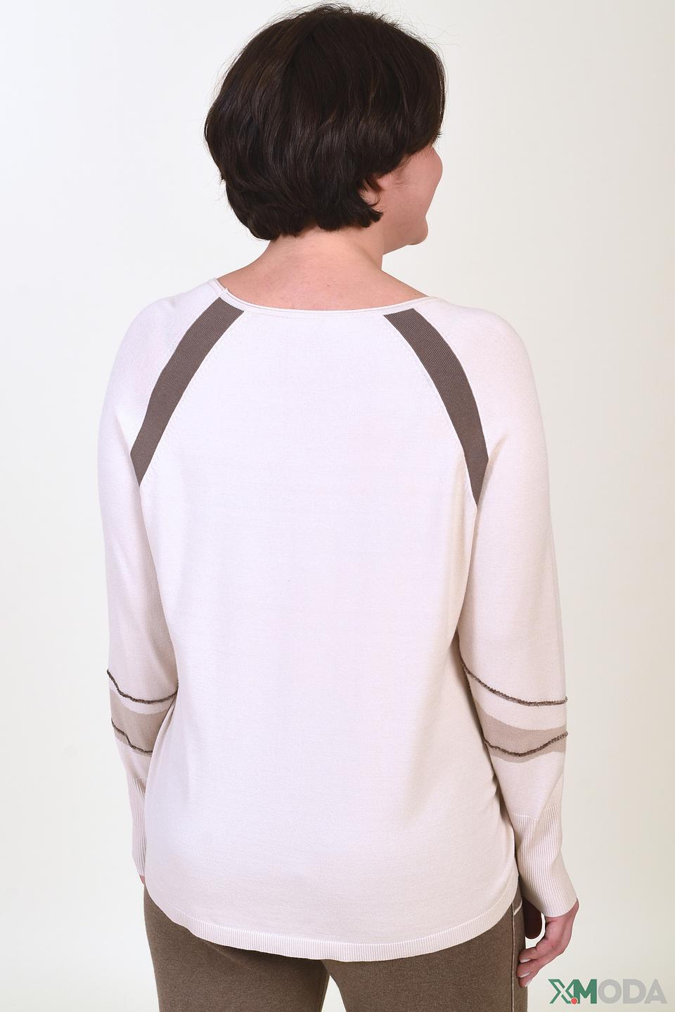 Пуловер Lecomte с принтом