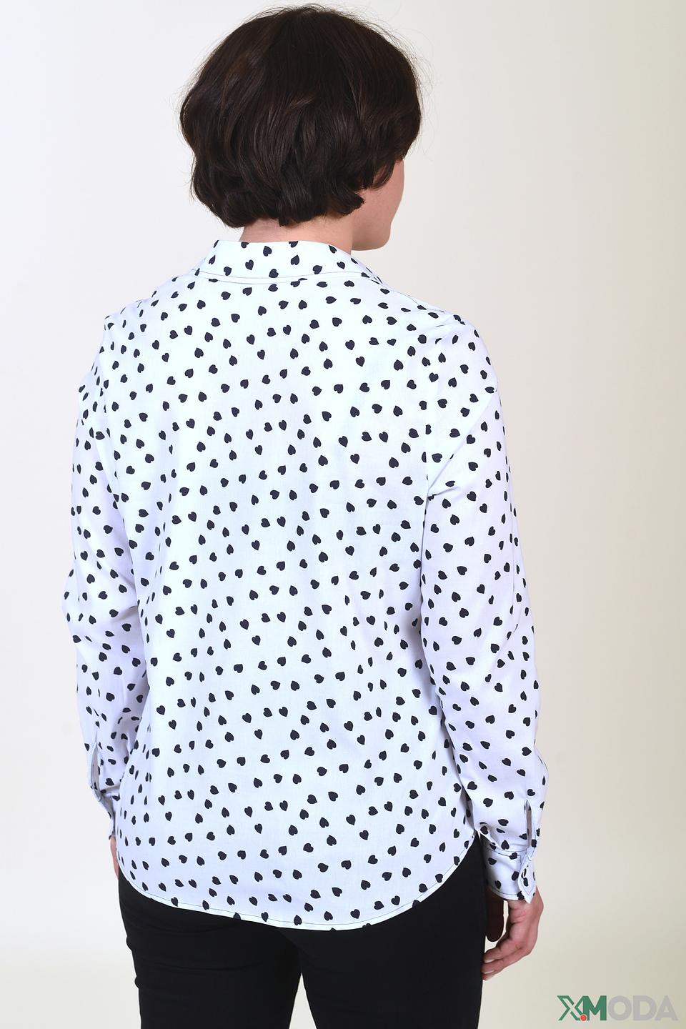 Блуза Erfo с сердечками