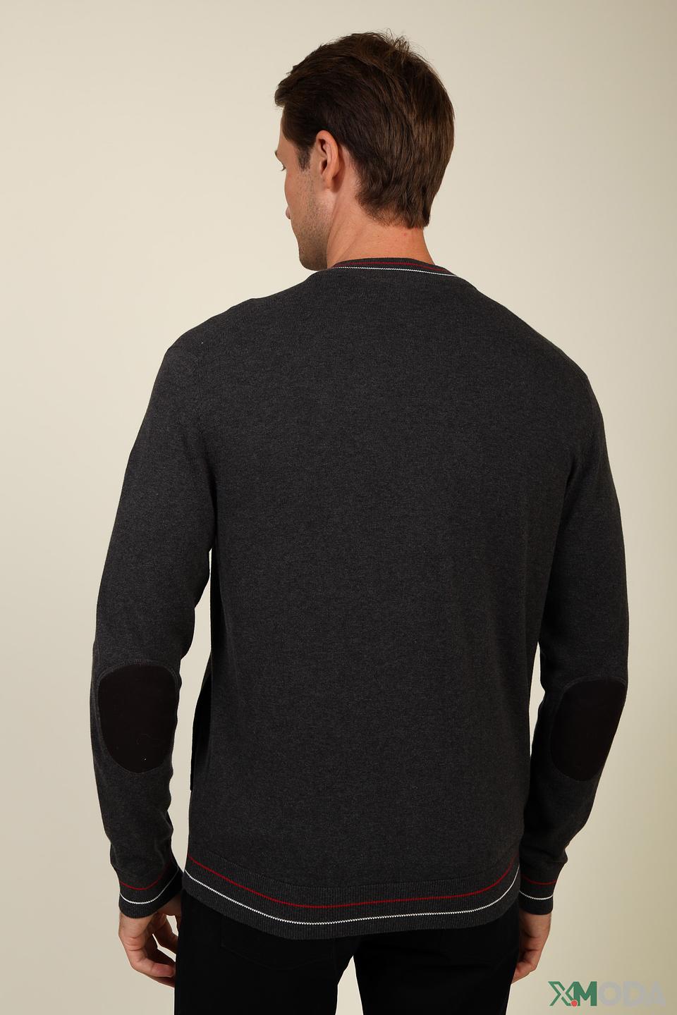 Кардиган Pezzo серый с полосками