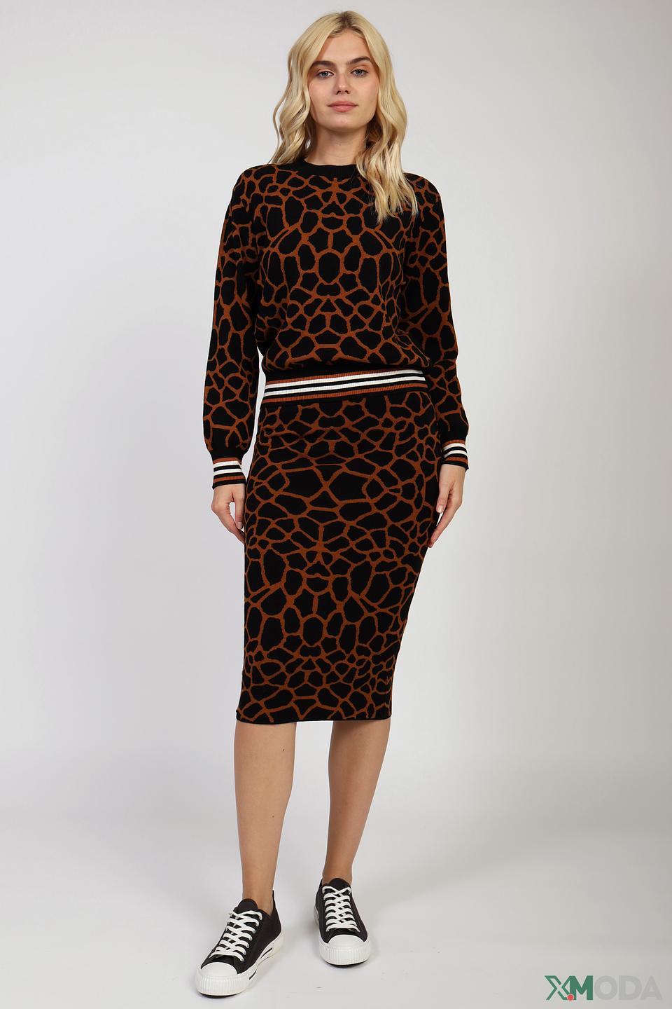 Юбка Icona жен. в клетку