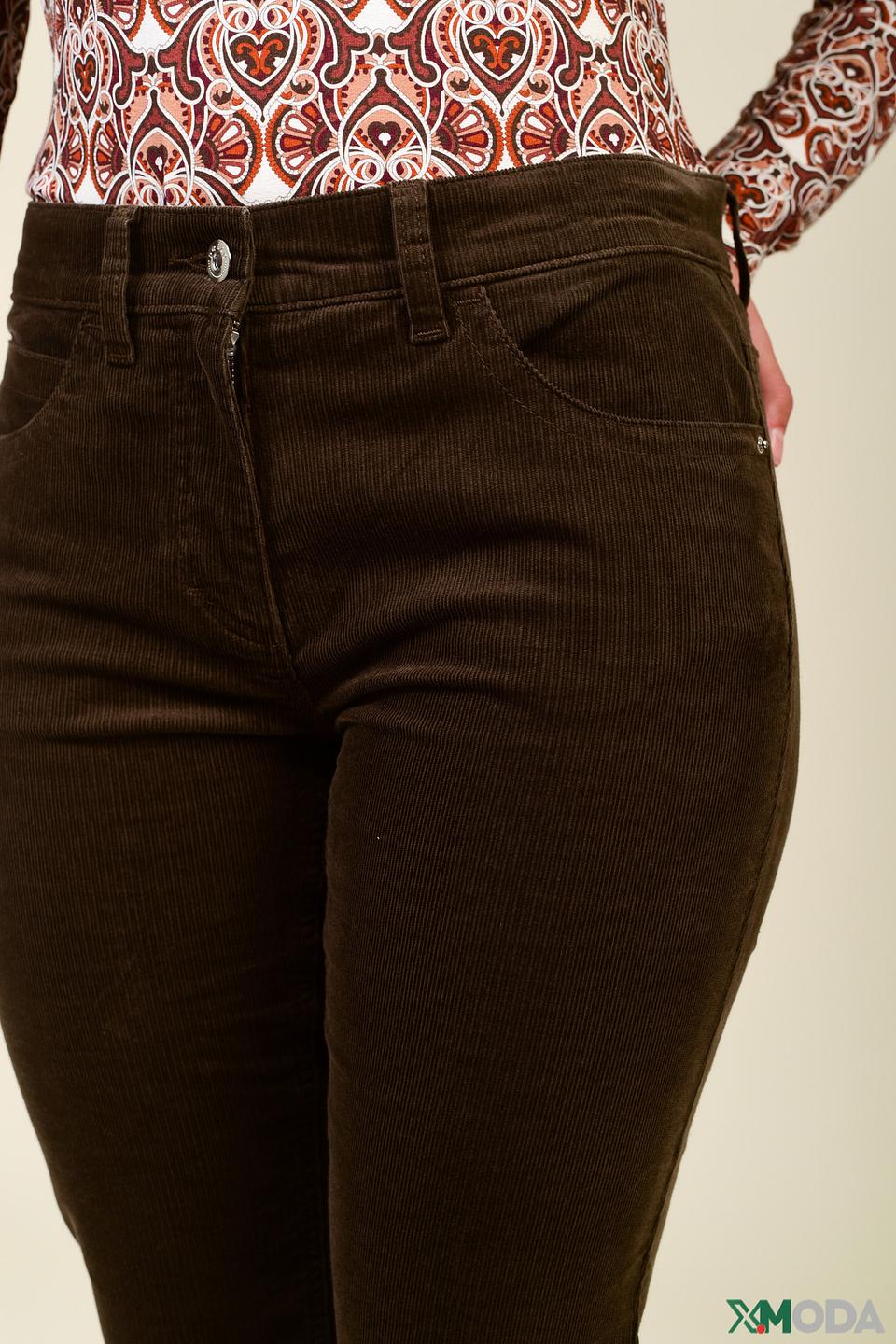 Брюки Pezzo вельветовые коричневые