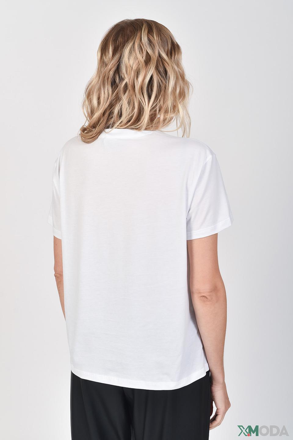 Футболка Emporio Armani женская белая