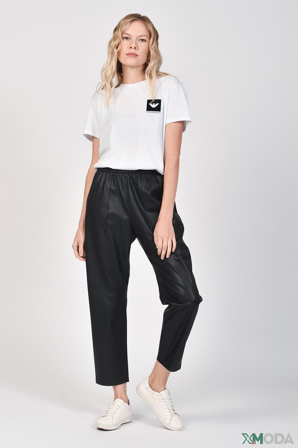 Футболка Emporio Armani женская белая