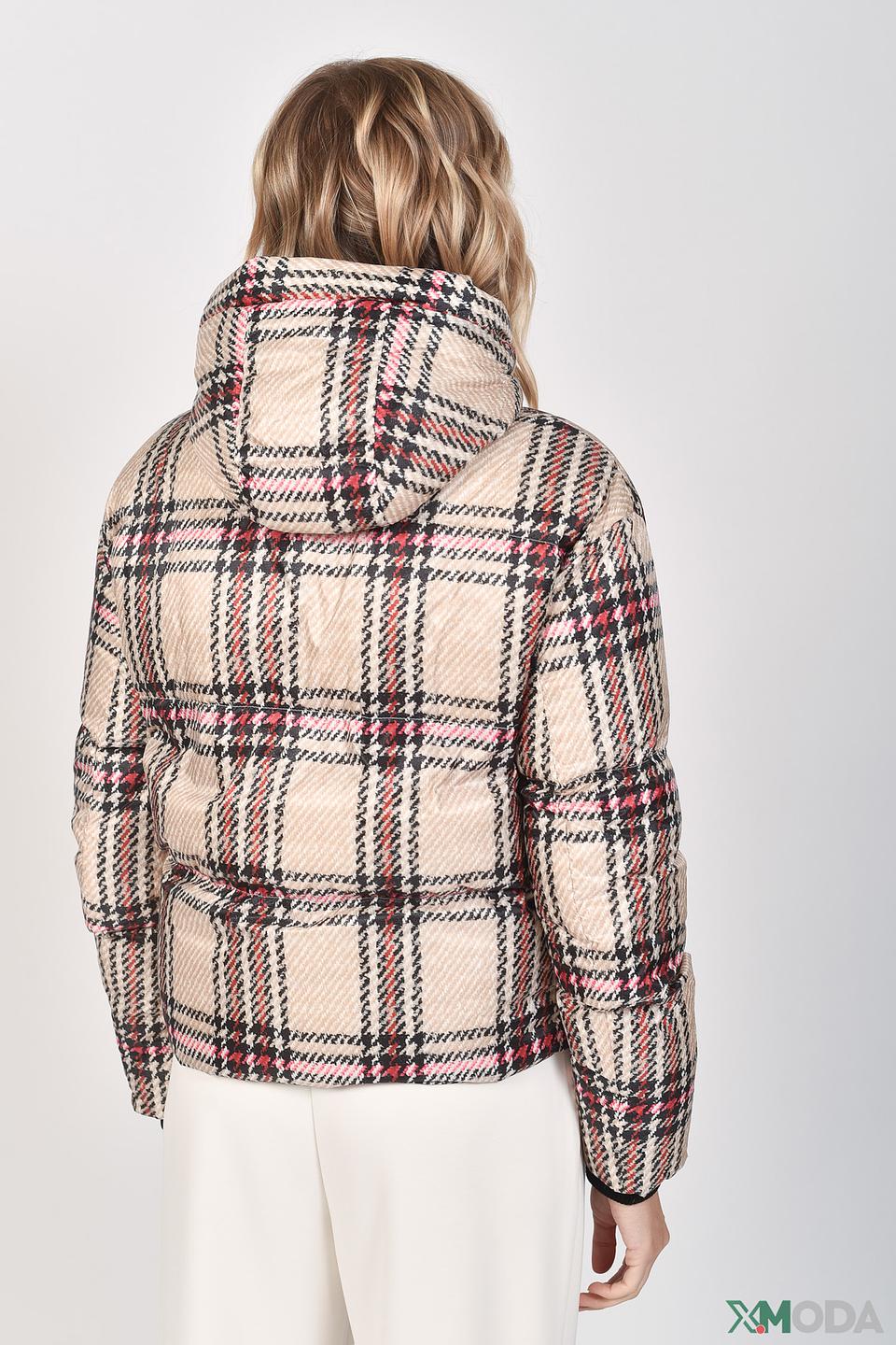 Куртка Beaumont в клетку бежевая