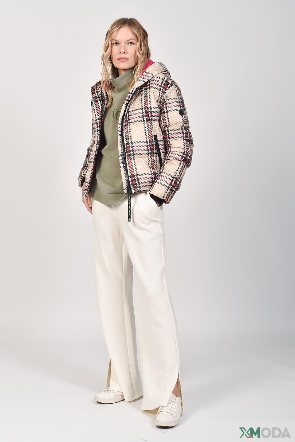 Куртка Beaumont в клетку бежевая