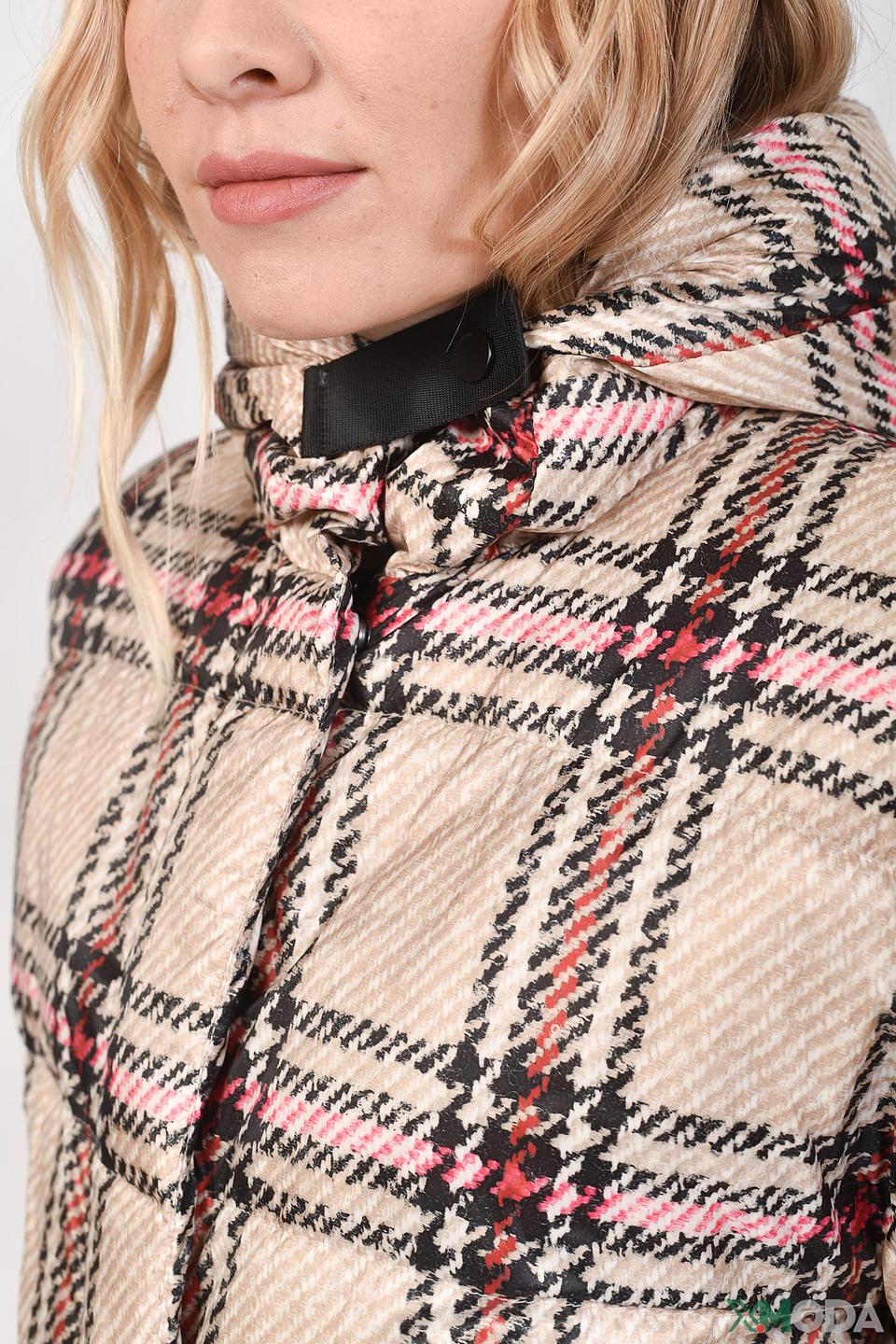 Куртка Beaumont в клетку бежевая