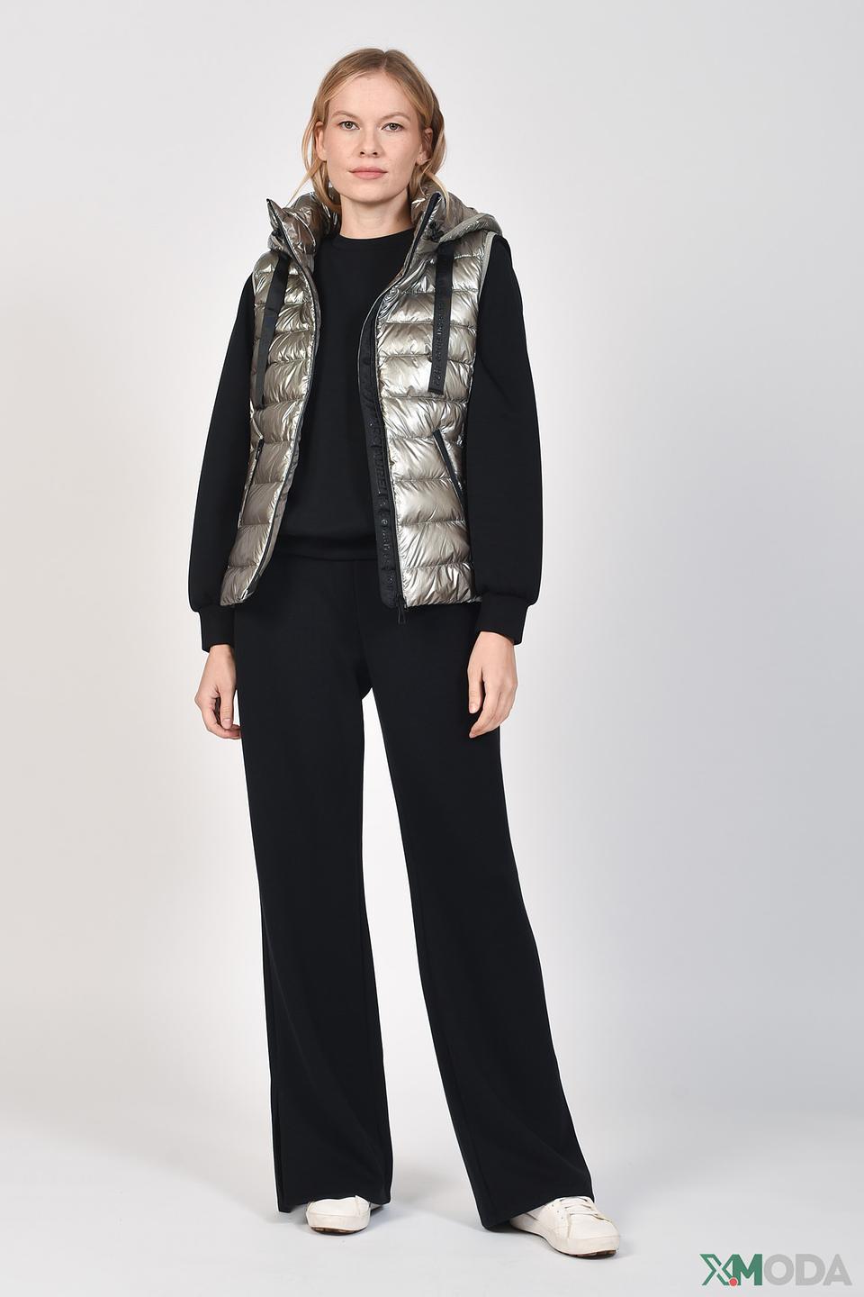 Жилет Marc Aurel стеганый серебристый