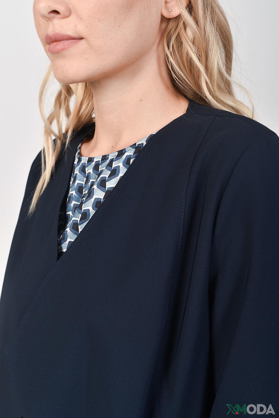 Жакет Betty Barclay приталенный темно-синий