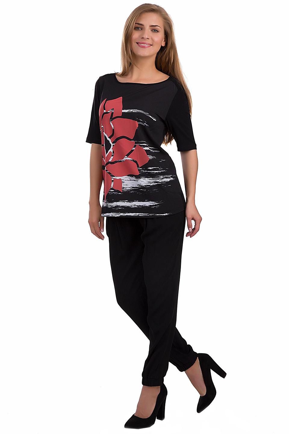 Блуза Samoon с цветочным принтом