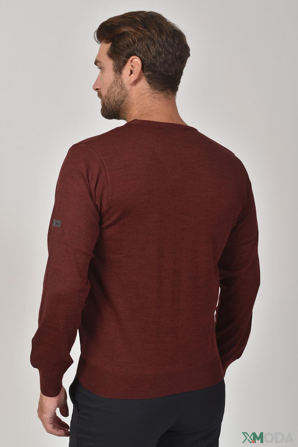 Джемпер Monte Carlo бордовый
