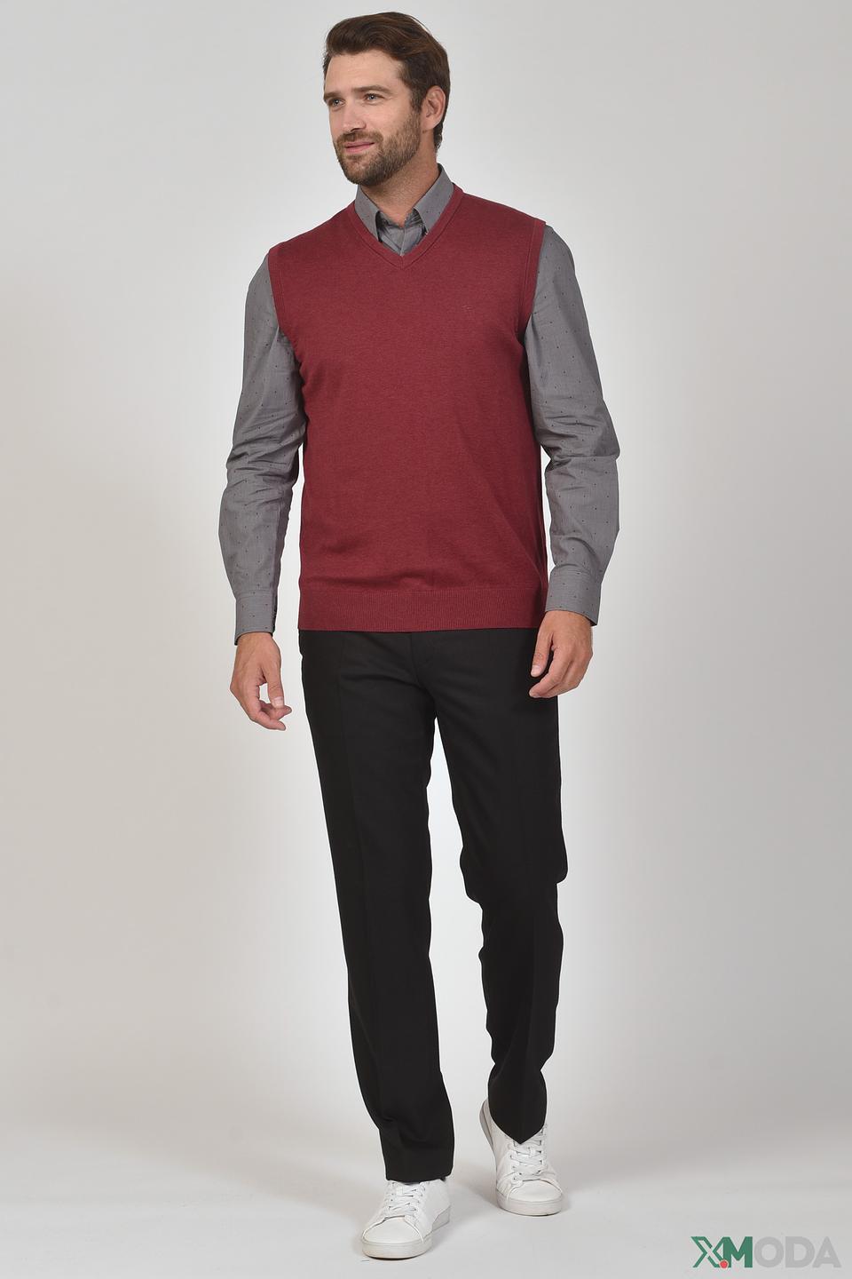 Жилет Casa Moda винный