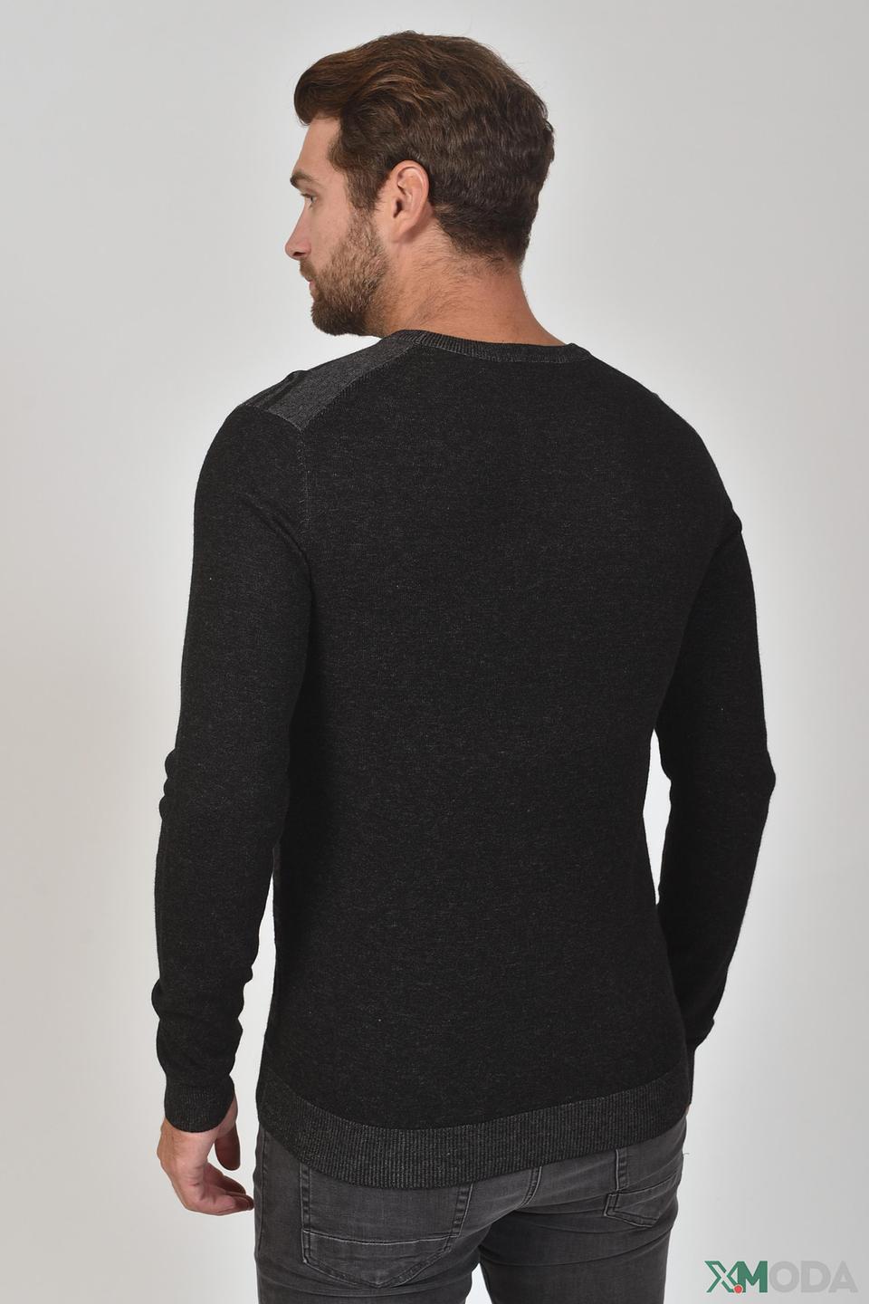 Джемпер Pezzo с полосками чёрный