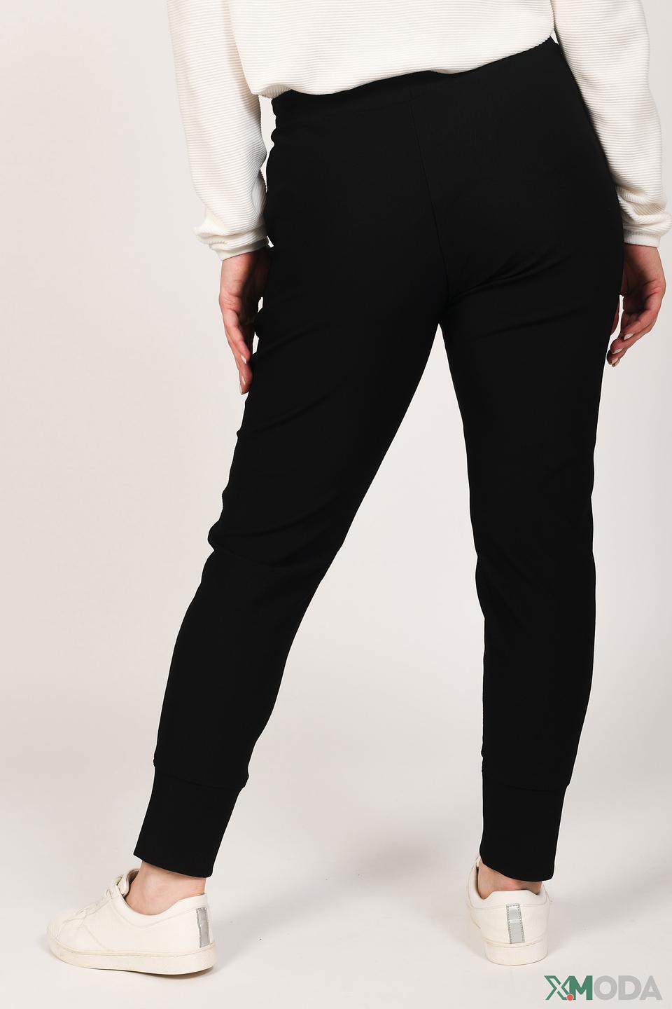 Брюки трикотажные Oui чёрные