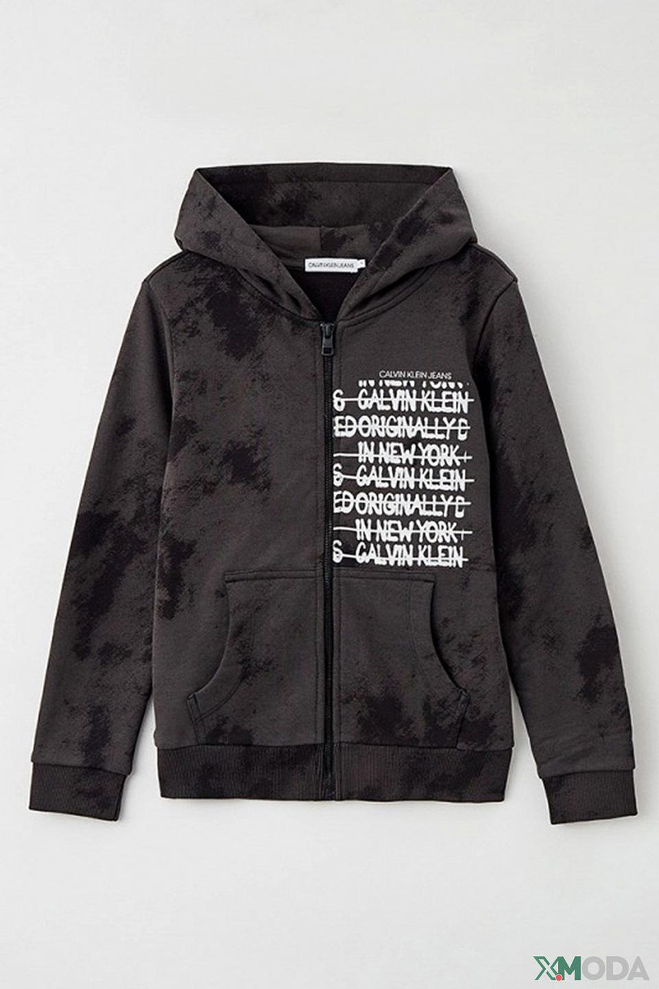 Джемпер Calvin Klein Jeans серый с логотипом