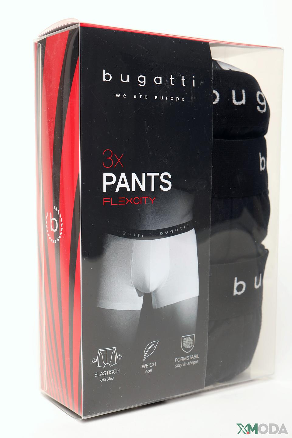 Трусы Bugatti Flexcity чёрные