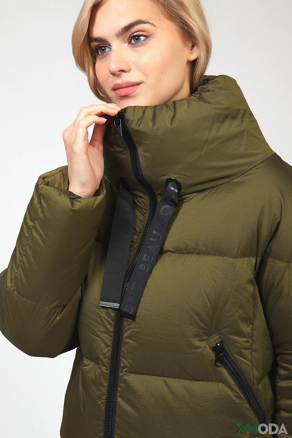 Куртка Beaumont хаки стеганая