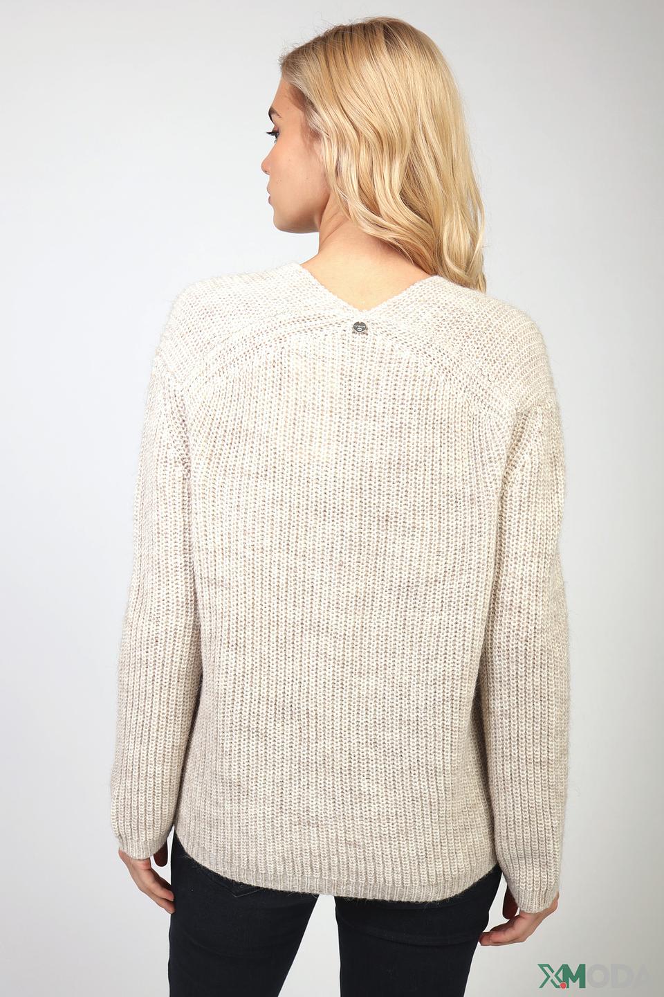 Пуловер Rich and Royal бежевый