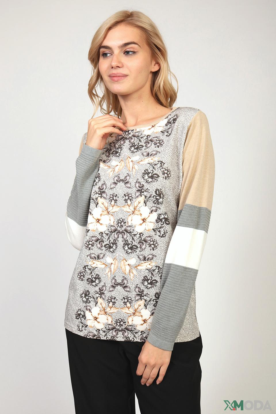 Пуловер Eugen Klein с принтом