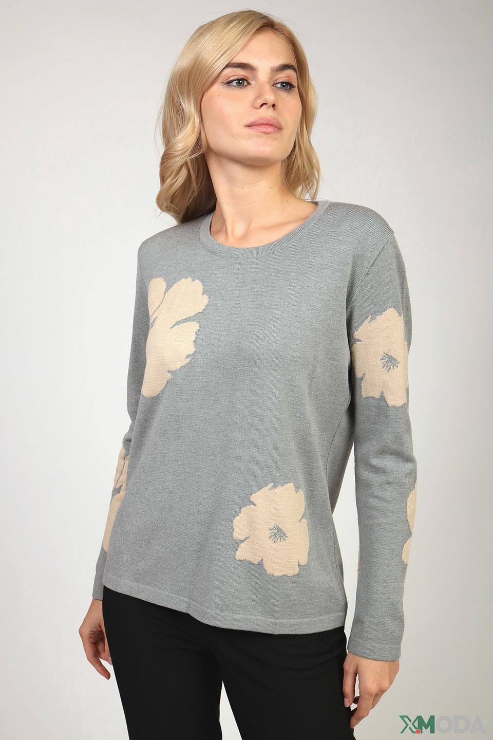 Пуловер Eugen Klein с цветами