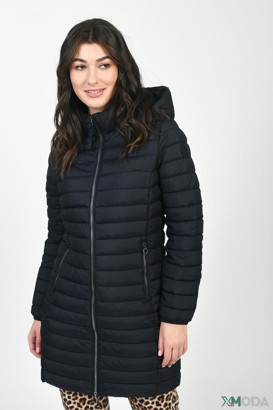 Пальто s.Oliver стеганое чёрное