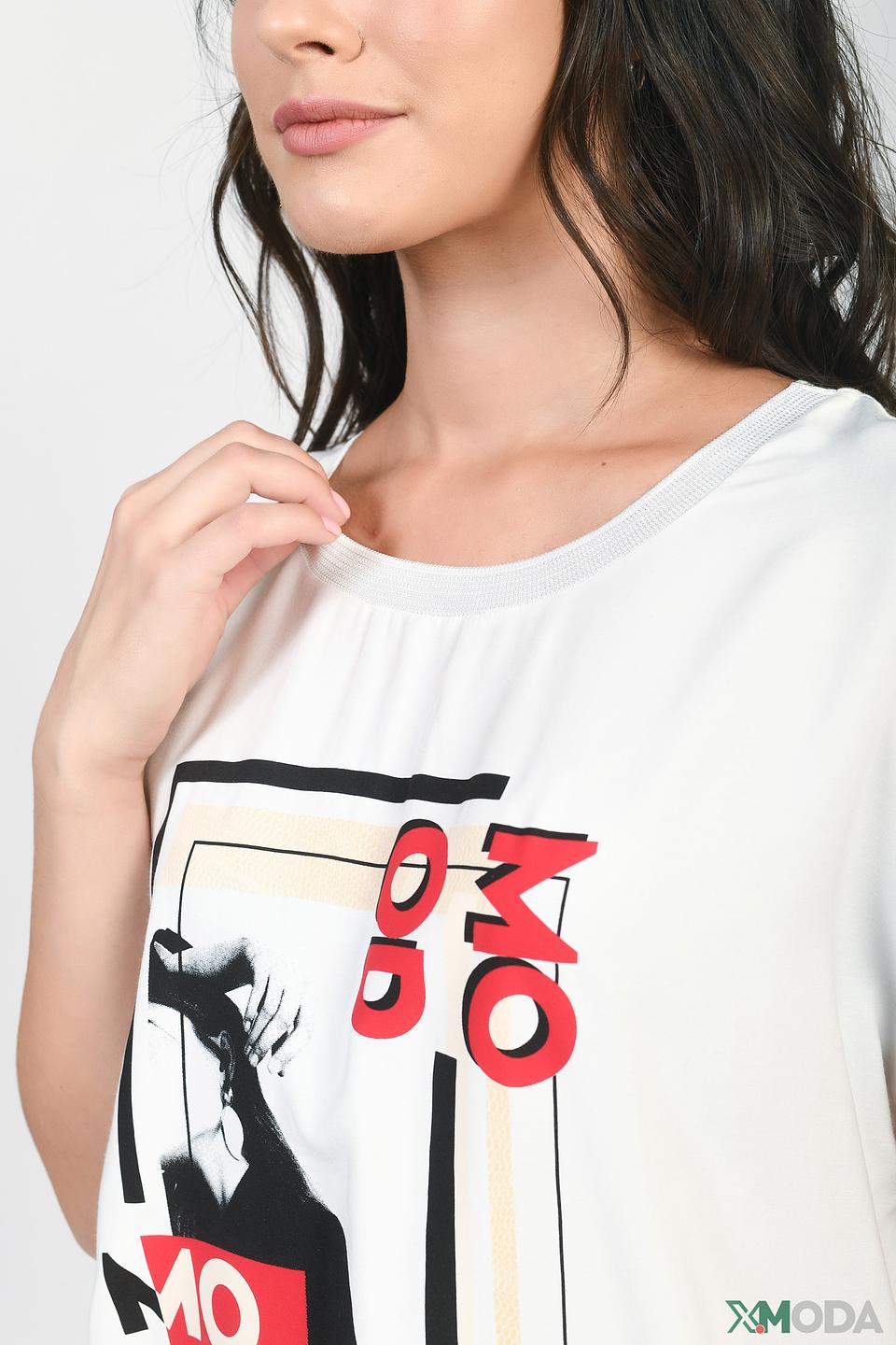 Блуза Marc Aurel с принтом