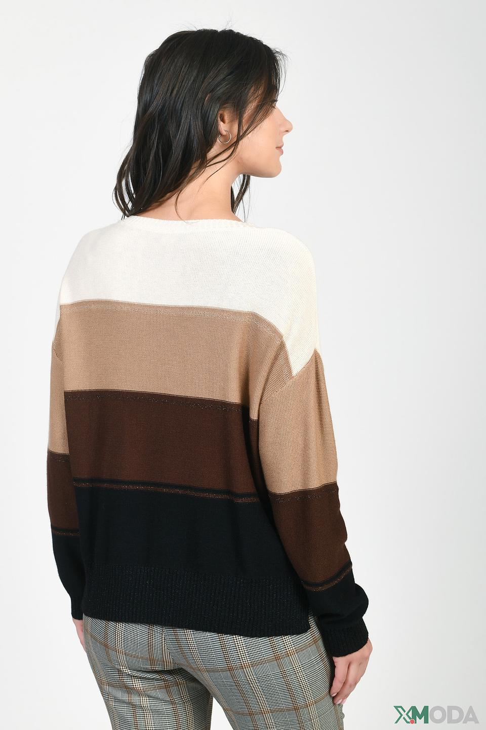 Пуловер Basler в полоску