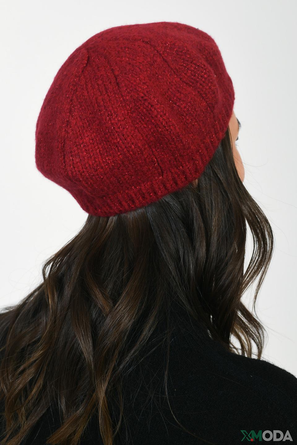 Берет Roeckl шерстяной красный