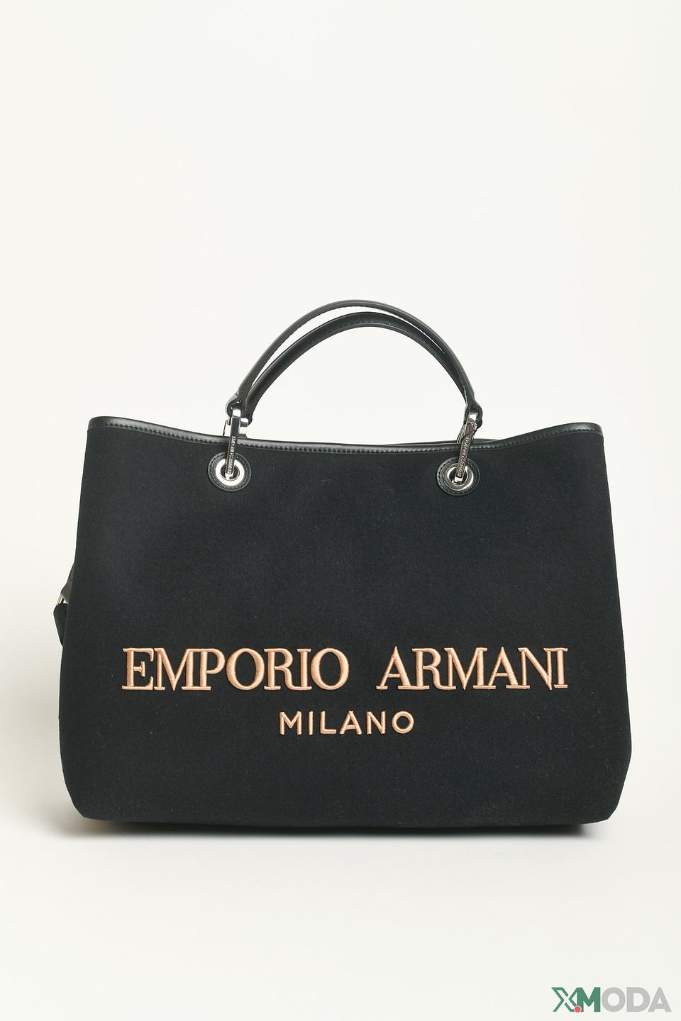 Сумка Emporio Armani женская чёрная