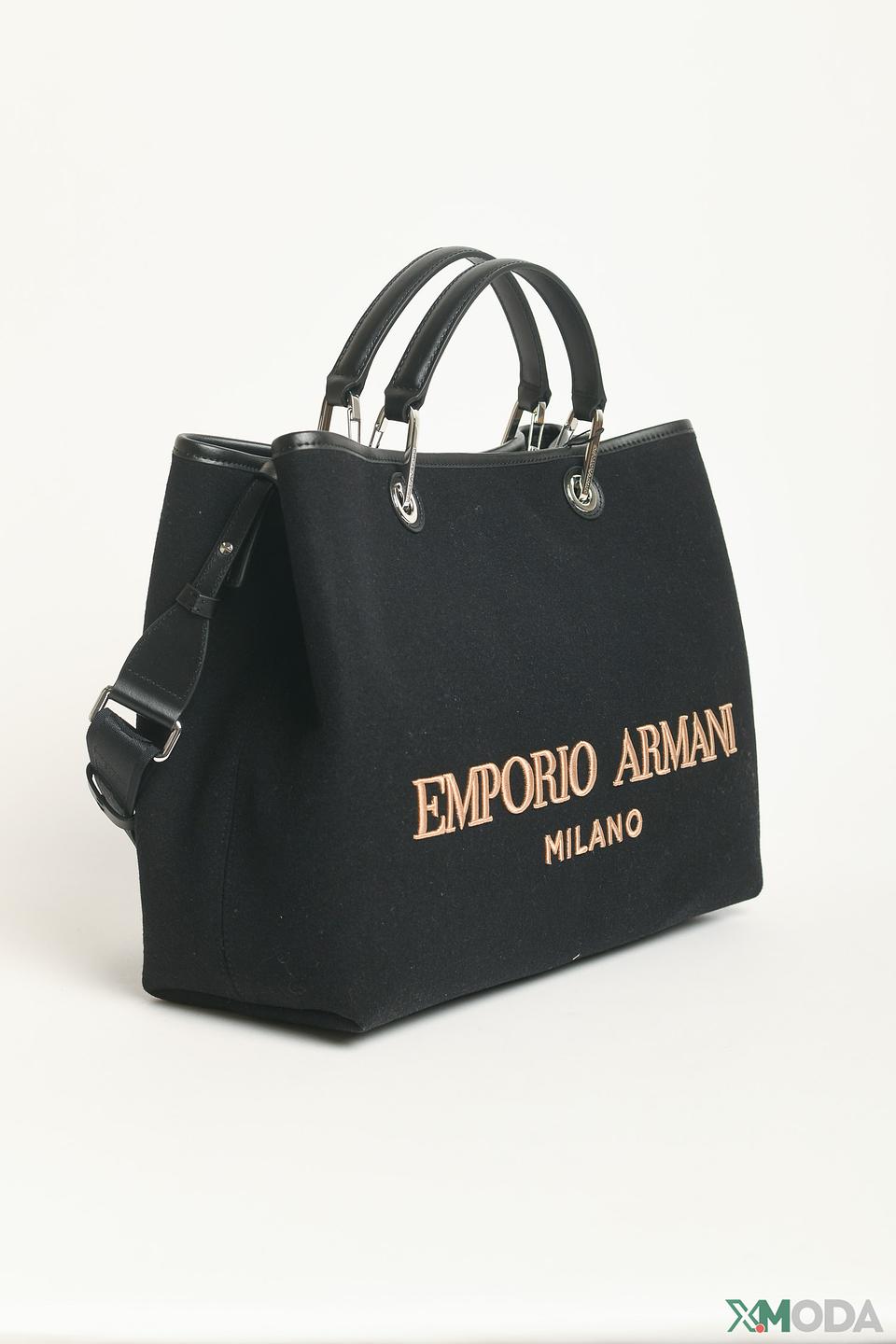 Сумка Emporio Armani женская чёрная