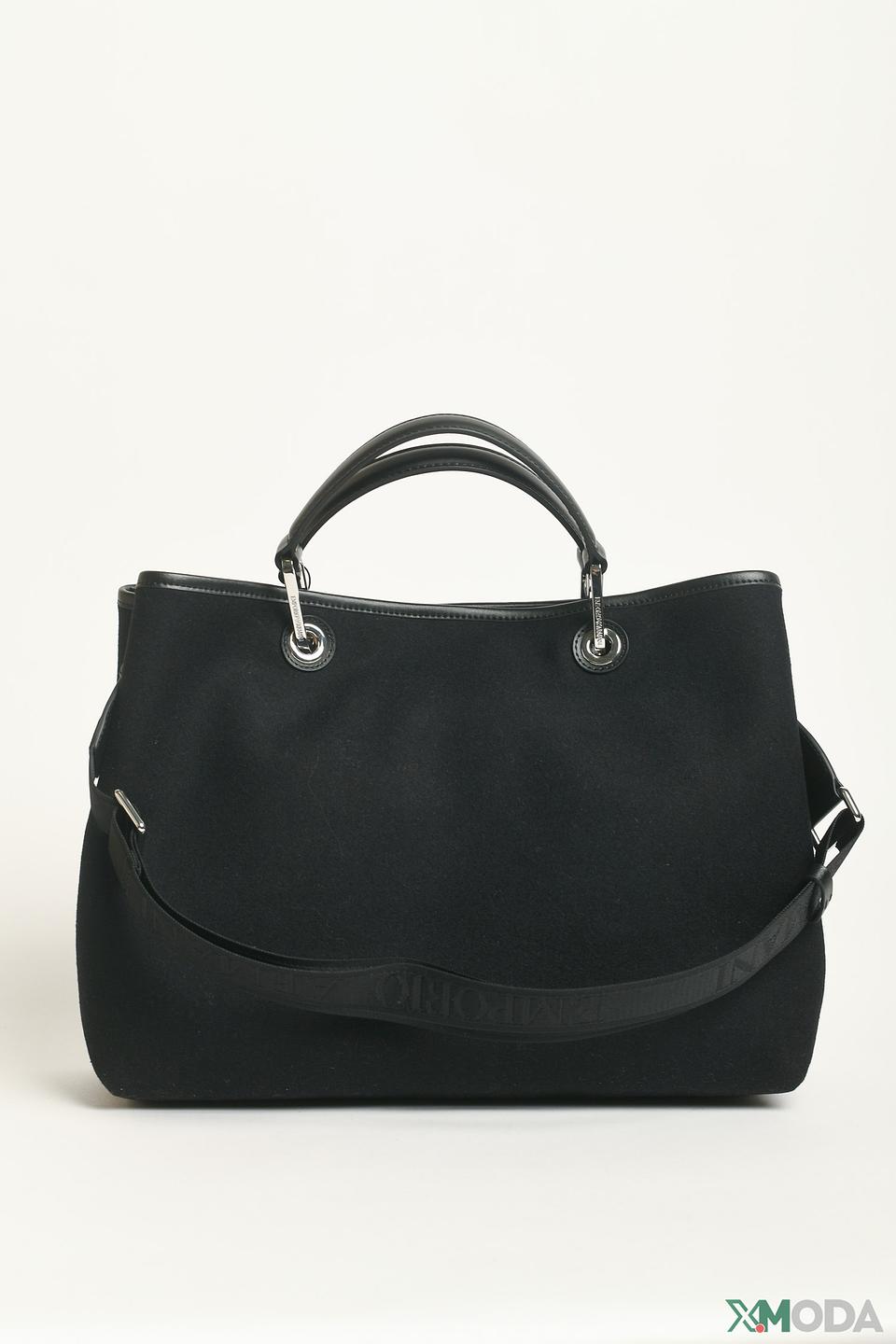 Сумка Emporio Armani женская чёрная