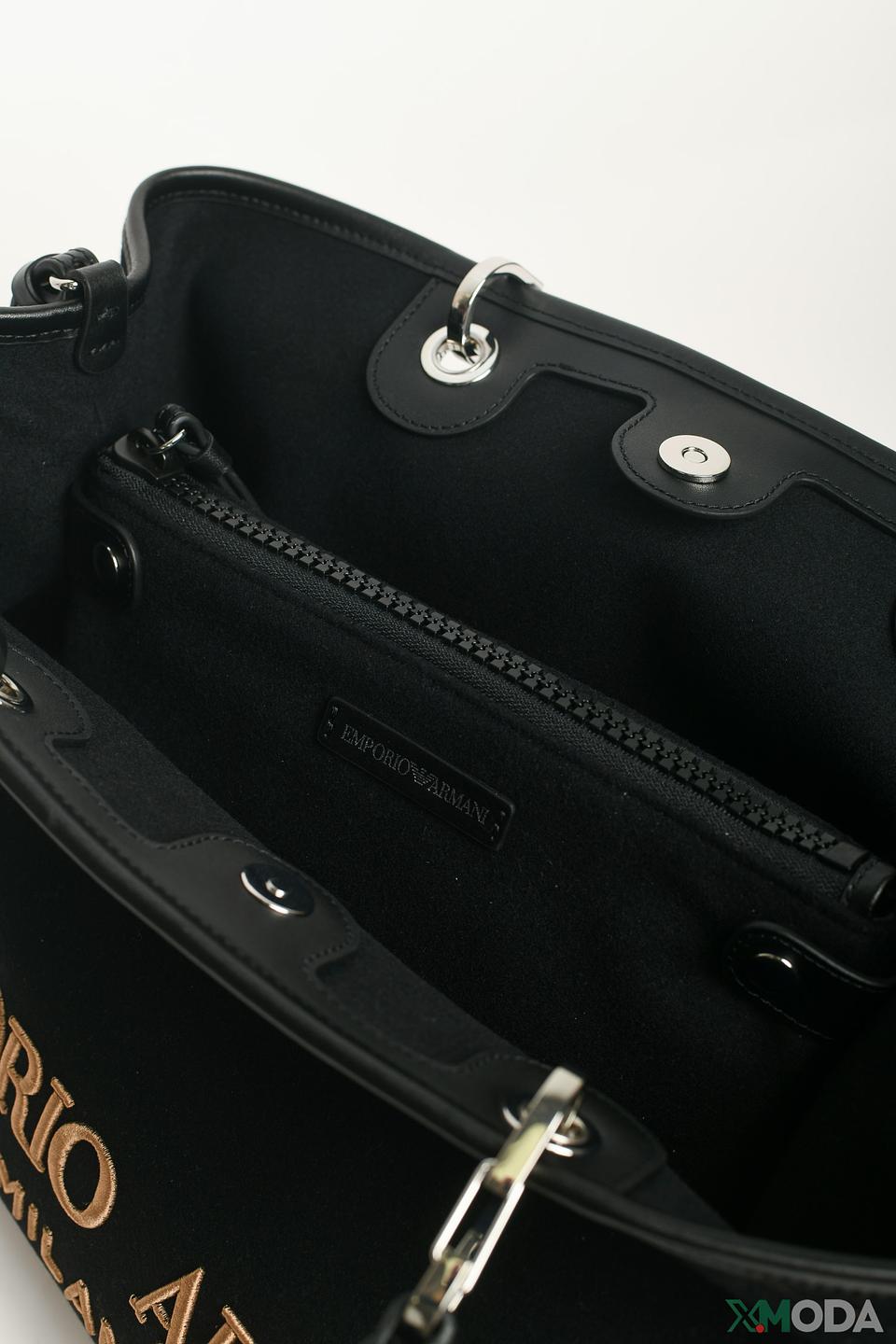 Сумка Emporio Armani женская чёрная