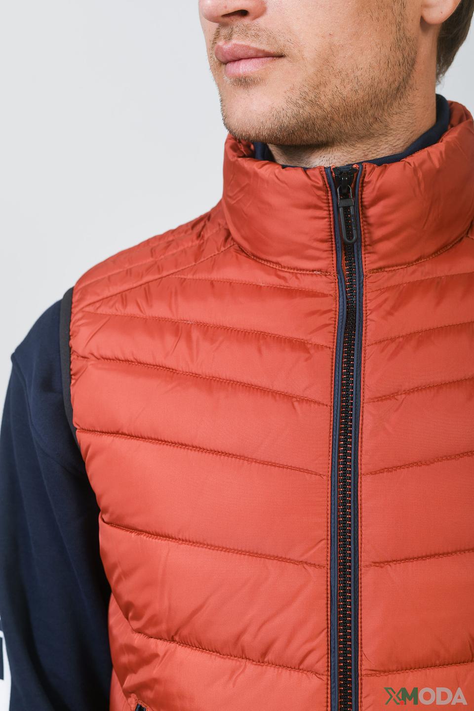 Жилет Sea Barrier стеганый терракотовый