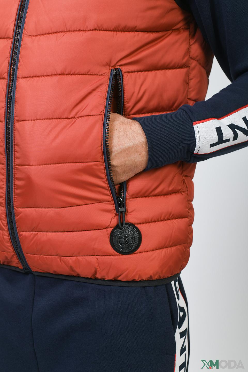 Жилет Sea Barrier стеганый терракотовый