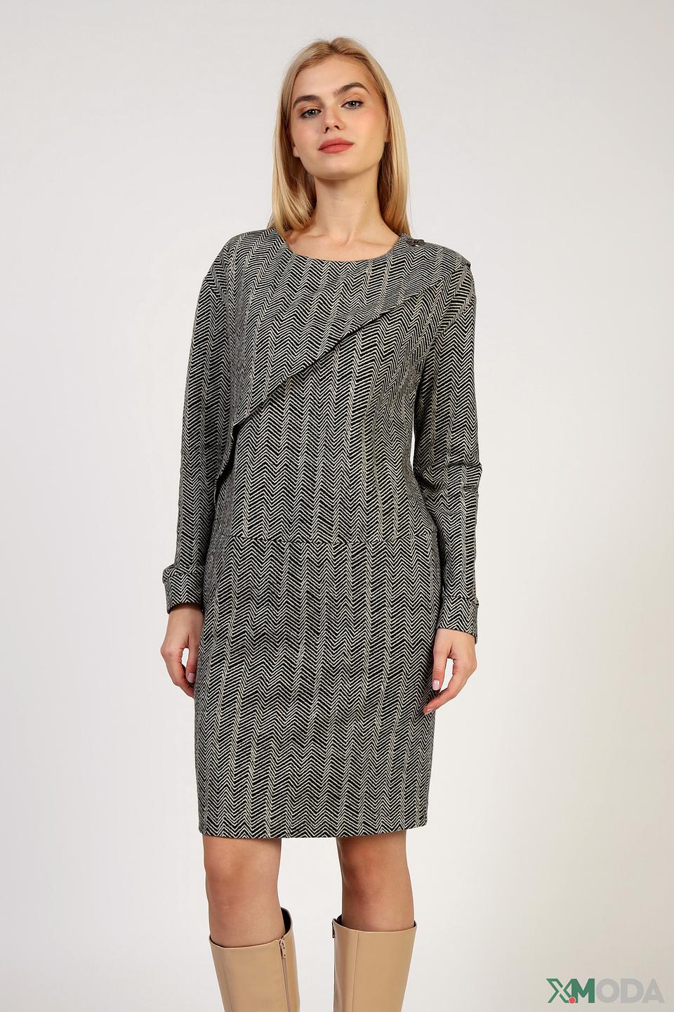 Платье Manila Grace в ёлочку