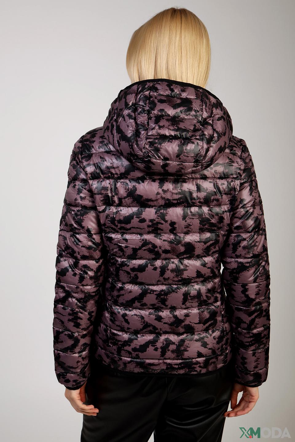 Куртка QS girl в абстрактный принт