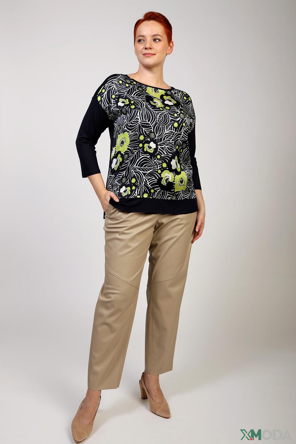 Лонгслив Frank Walder с цветочным принтом