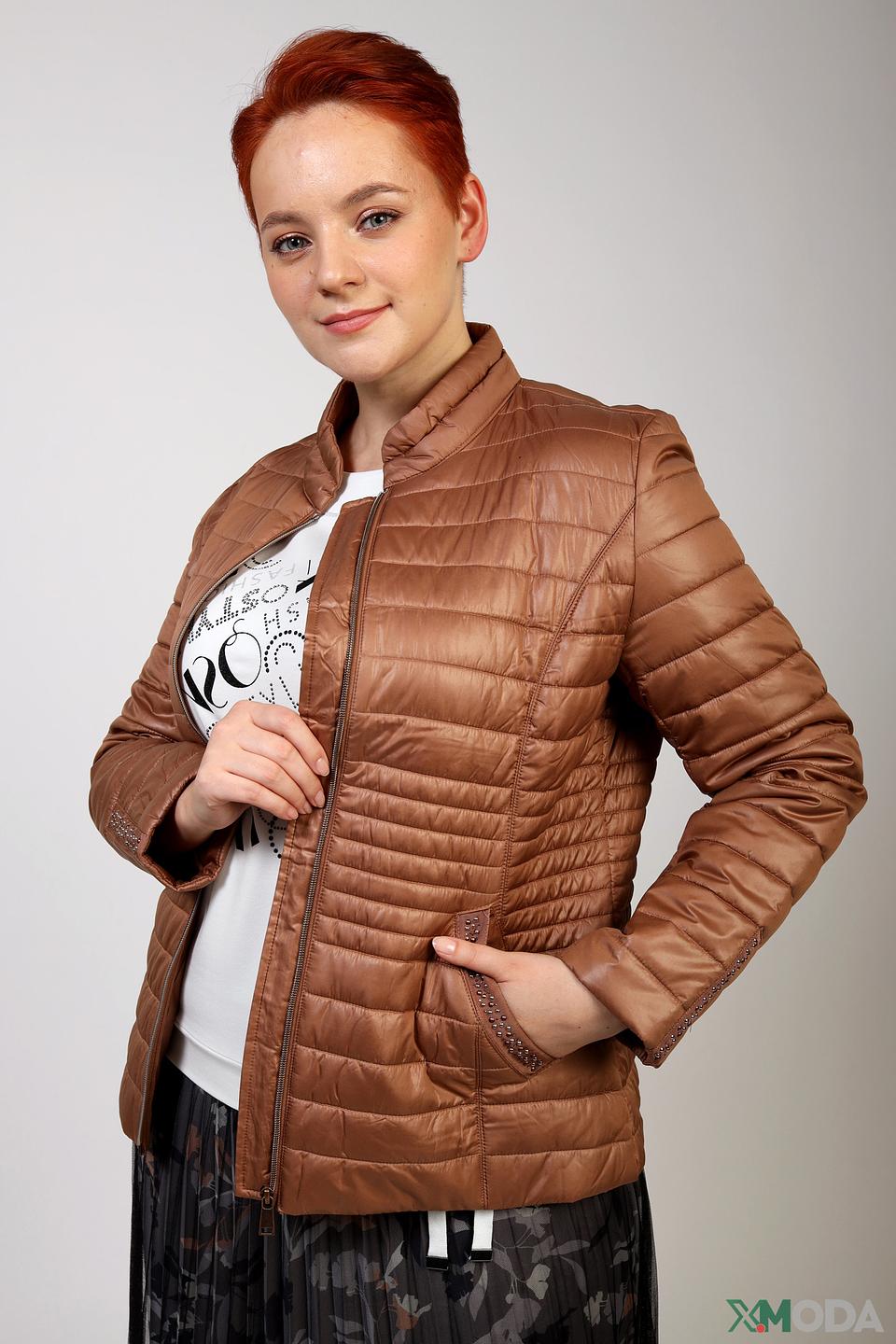 Куртка Thomas Rabe стеганая коричневая