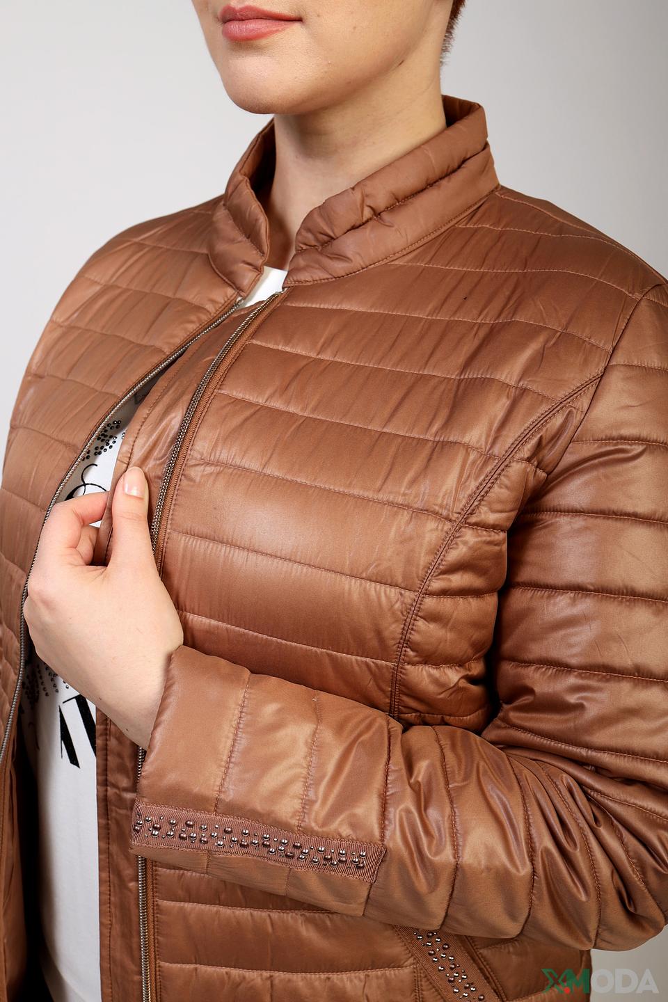 Куртка Thomas Rabe стеганая коричневая