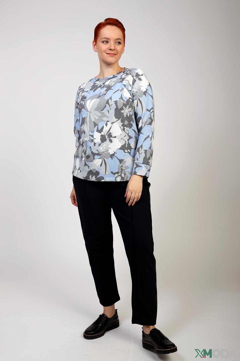 Пуловер Via Appia с цветочным принтом