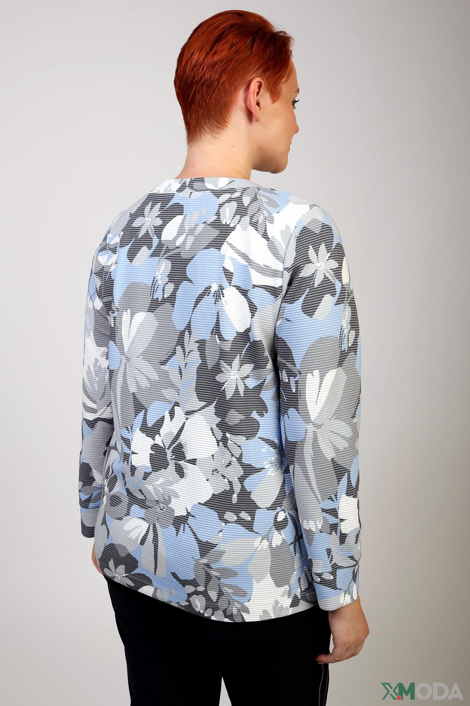 Пуловер Via Appia с цветочным принтом