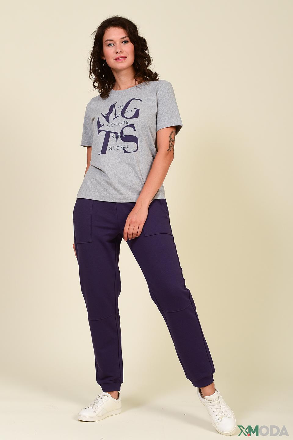 Брюки Margittes фиолетовые