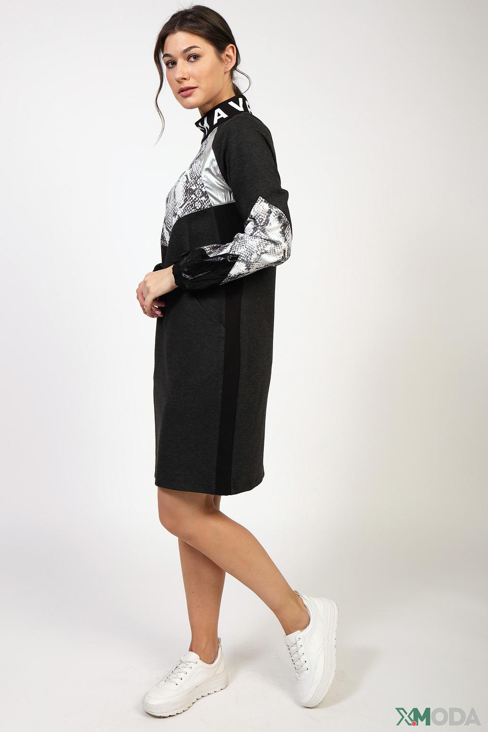 Платье Tuzzi с принтом и вставками