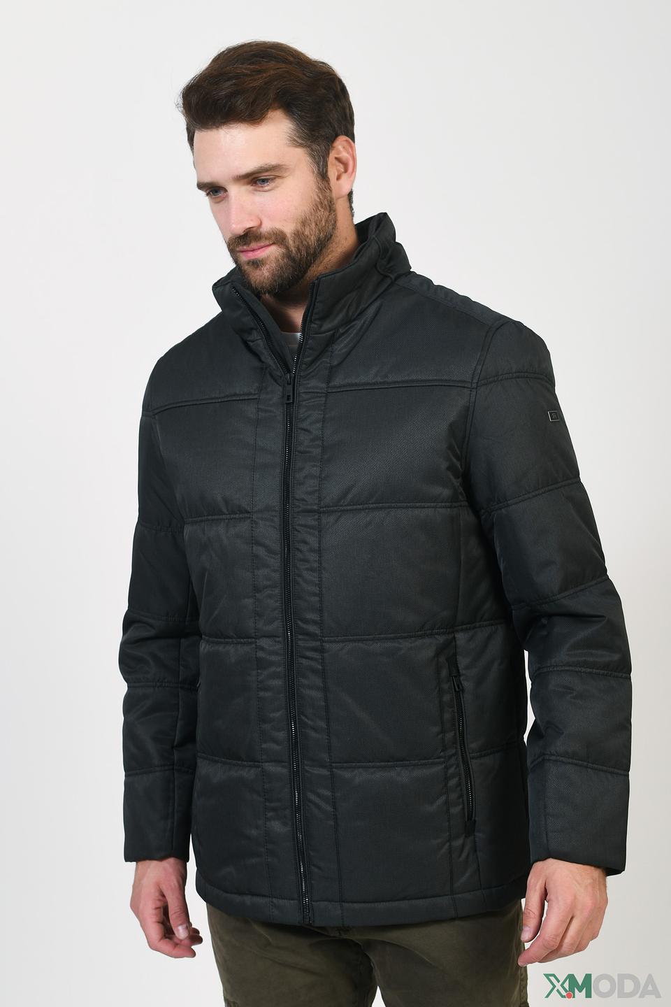 Куртка S4 мужская стеганая чёрная