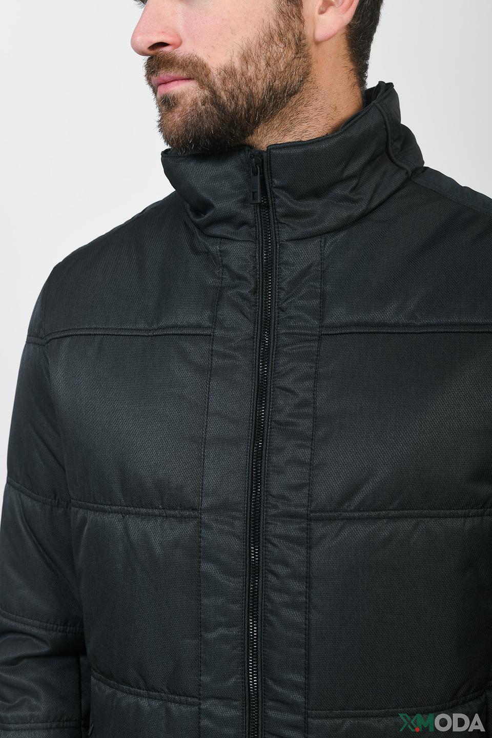 Куртка S4 мужская стеганая чёрная