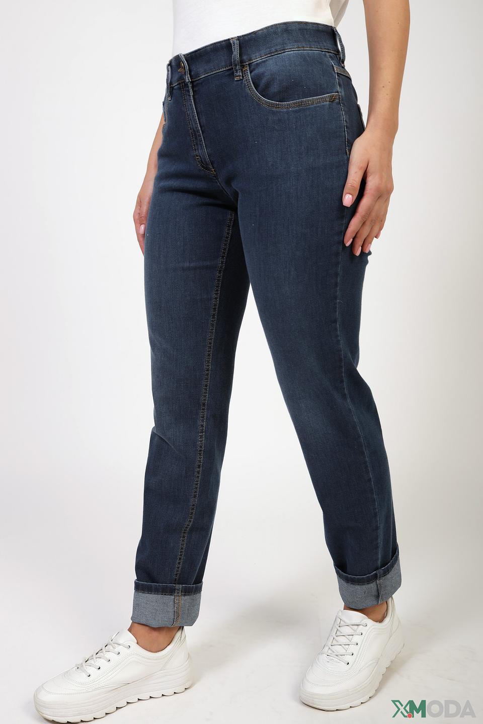 Джинсы Zerres с манжетами синие