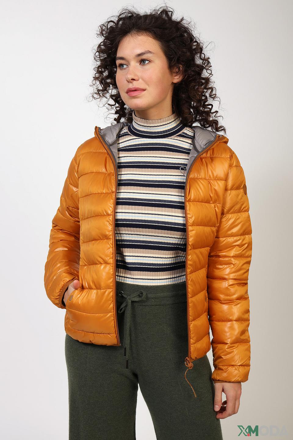 Куртка QS girl стеганая горчичная