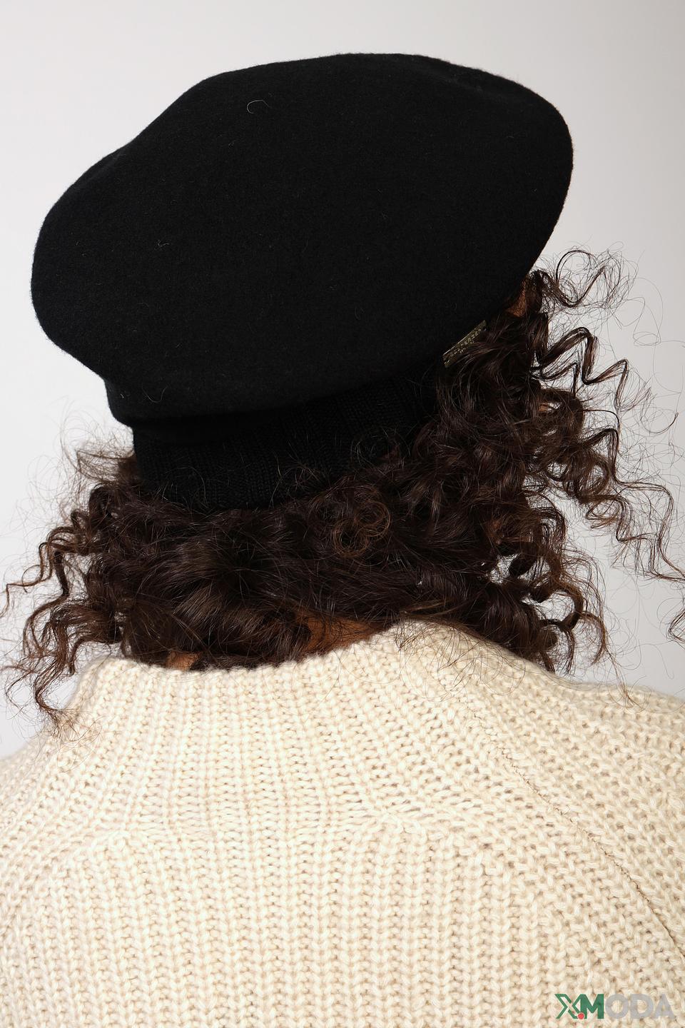 Берет Seeberger чёрный