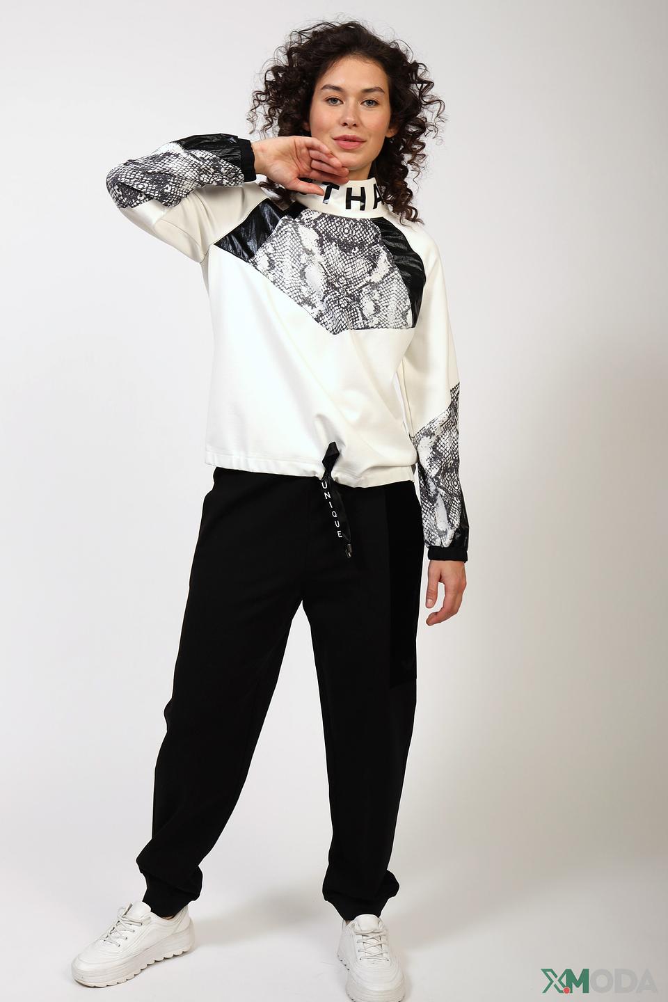 Пуловер Tuzzi с принтом reptile