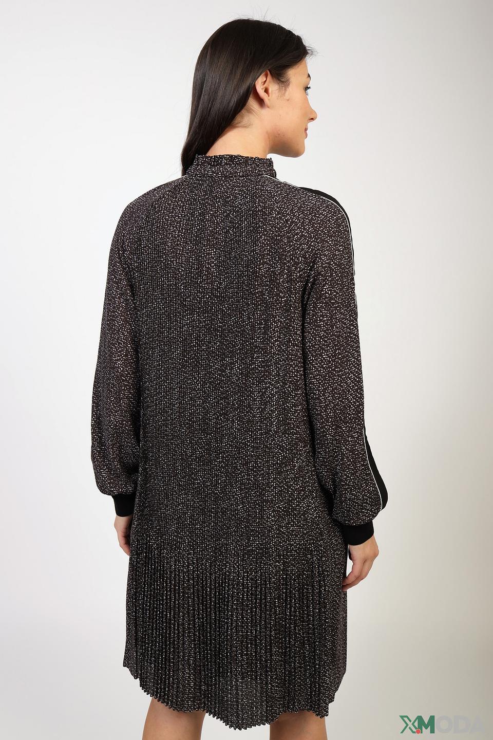 Платье Marc Cain с принтом чёрное