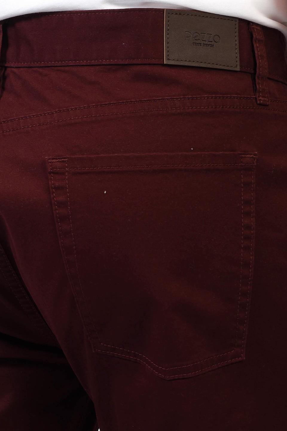 Брюки Pezzo бордовые
